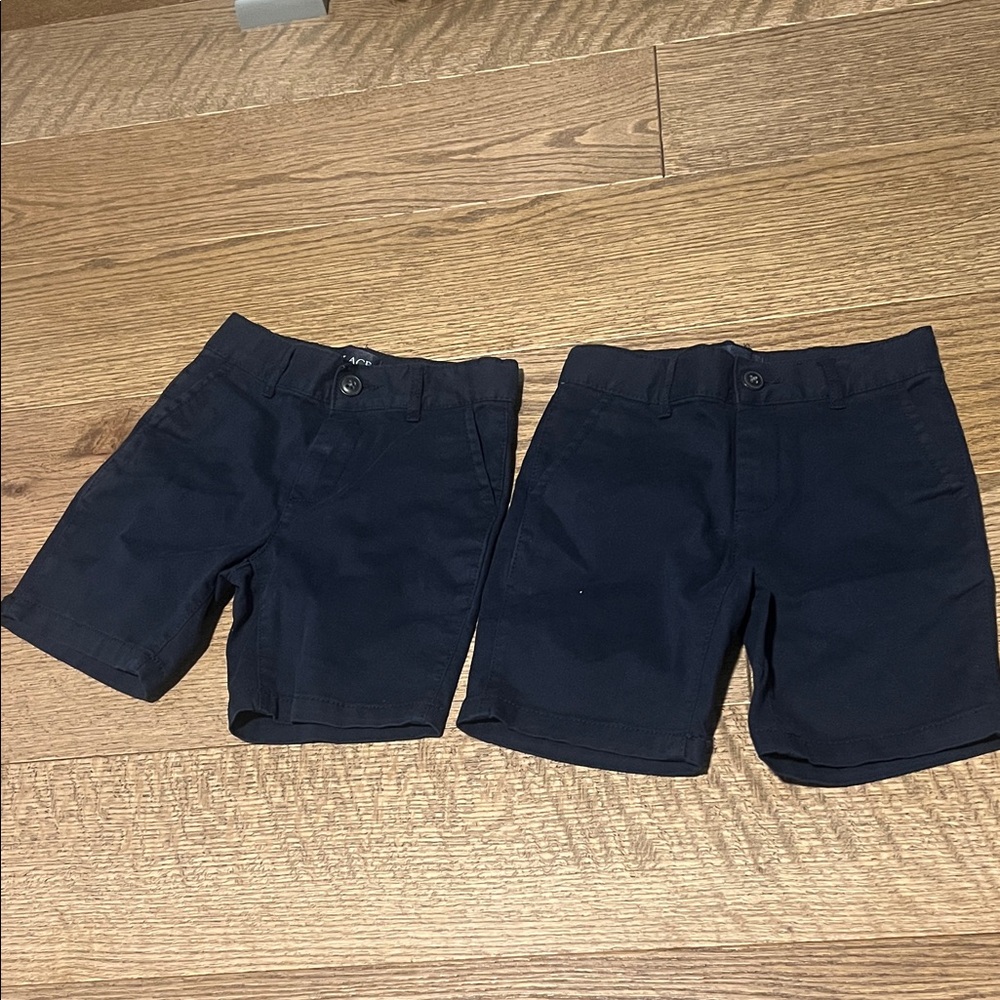 The Children’s Place Navy Twin Pack Boys' Chino Shorts